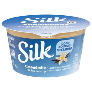 Silk Yogurt Alternative Almondmilk Vanilla 8/5.30 OZ [UNFI #1985472] [ebt]
