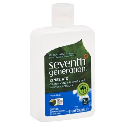 Seventh Generation Rinse Aid Free & Clear 9/8 OZ [UNFI #0728923] T