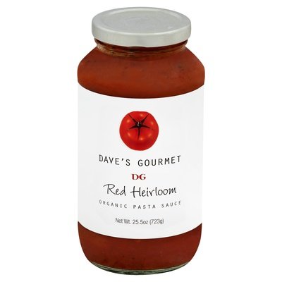 Daves Gourmet Pasta Sauce Organic Red Heirloom 6/24 OZ [UNFI #0535492] [ebt]