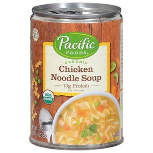 Pacific Foods Soup Organic Chicken Noodle 12/16.1 OZ [UNFI #2854321] [ebt]