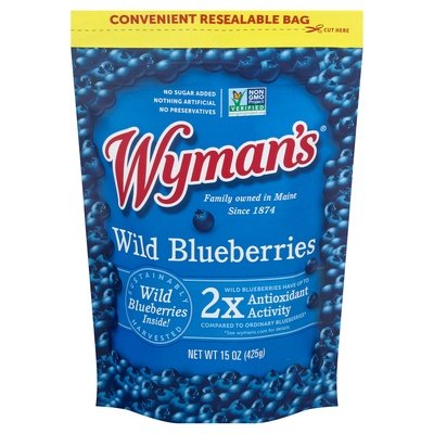 Wymans Wild Blueberries 12/15 OZ [UNFI  #0229450]