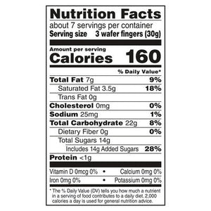 Glutino Wafers Gluten Free Lemon Flavored 12/7.10 OZ [UNFI #726612] [ebt]