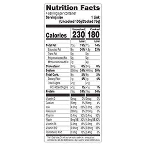 Beyond Meat Sweet Italian 8/14 OZ [UNFI  #2267920]