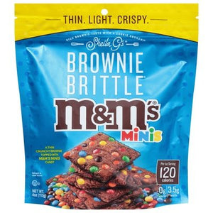 Sheila Gs Brownie Brittle M&Ms Minis 6/4 OZ [UNFI #2937746] [ebt]