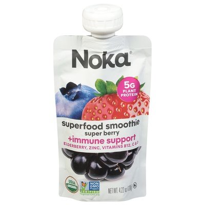 Noka Smoothie Super Berry Superfood 6/4.22 OZ [UNFI #2790830] [ebt]