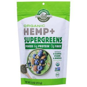 Manitoba Harvest Hemp + Supergreens Organic 8/7.5 OZ [UNFI #2834513] T
