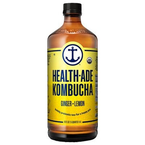 Health-Ade Kombucha Ginger Lemon 6/48 OZ [UNFI #2701167] [ebt] T