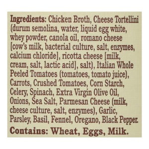 Raos Soup Slow Simmered Tortellini & Vegetable 6/16 OZ [UNFI #2580256] [ebt]