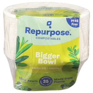 Repurpose Bowls Compostables 16 Ounces 6/35 CT [UNFI #2727899] T