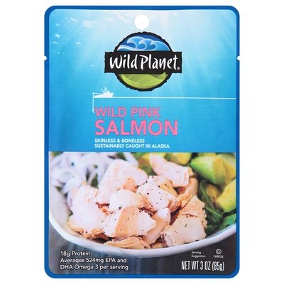 Wild Planet Salmon Wild Pink 24/3 OZ [UNFI #2337053] [ebt]