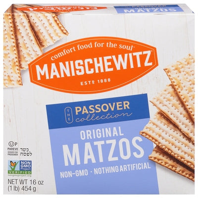 Manischewitz Matzos Original 30/1 LB  [UNFI #0184473]