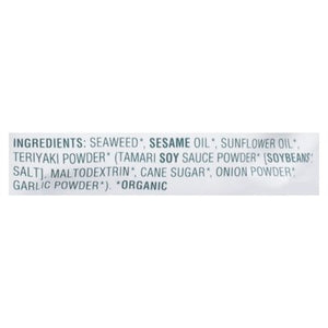 Gimme Seaweed Snacks Roasted Teriyaki 12/.35 OZ [UNFI #1262559] [ebt]