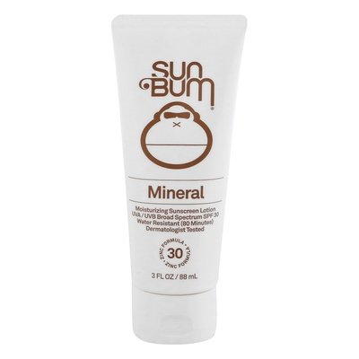 Sun Bum Sunscreen Lotion Mineral UVA/UVB Broad Spectrum SPF 30 3 OZ [UNFI #2681567] T