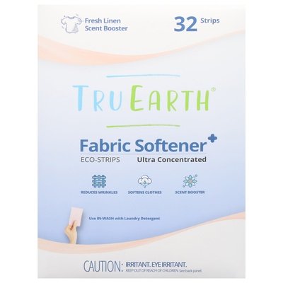 Tru Earth Fabric Softener Ultra Concentrated Eco-Strips 12/32 CT [UNFI #3002268] T