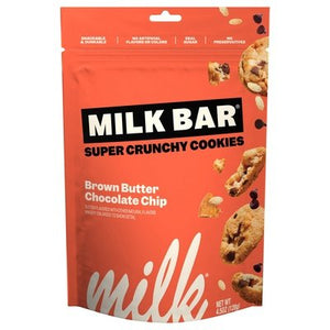 Milk Bar Cookies Brown Butter Chocolate Chip Super Crunchy 12/4.5 OZ [UNFI #2924744] [ebt]