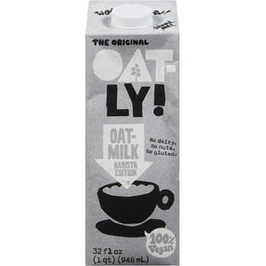 Oatly Oat Milk 100% Vegan 6/32 oz [UNFI #3102316 ] [ebt]
