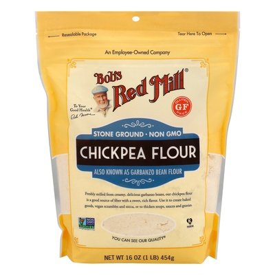 Bobs Red Mill Flour Chickpea Stone Ground 4/16 OZ [UNFI #2597250] [ebt]