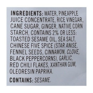 Saffron Road Simmer Sauce Sweet & Sour Mild 8/7 OZ [UNFI #2874451] [ebt]