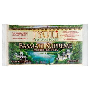Jyoti Indian Cuisine Rice Basmati Supreme 6/32 OZ [UNFI #929067] [ebt]