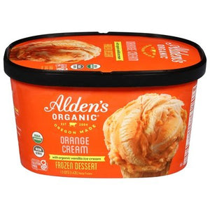 Aldens Organic Orange Cream Ice Cream 3/48 OZ [UNFI  #3033487]