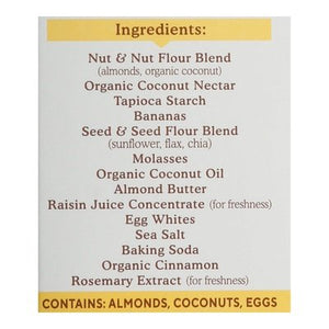 Simple Mills Almond Flour Bars Nutty Banana Bread Soft Baked 6/5.99 OZ [UNFI #2456937] [ebt]