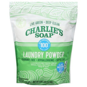 Charlies Soap Laundry Powder 6/2.64 LB [UNFI #1127562] T