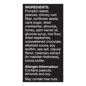 Kind Fruit & Nuts Bars Dark Chocolate Raspberry Pumpkin Seed 10/6/1.4Z [UNFI #3017472] [ebt]