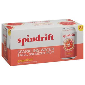 Spindrift Sparkling Water Grapefruit 3/8/12 OZ [UNFI #2390524] [ebt] T