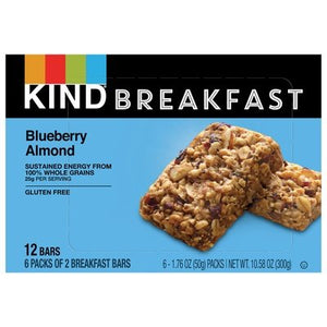 Kind Bars Breakfast Blueberry Almond 5/6/1.76 [UNFI #2903003] [ebt]