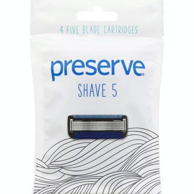 Preserve Cartridges Five Blade Shave 5 6/4 CT [UNFI #1800259] T