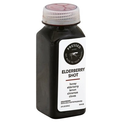 Pressed Juicery Elderberry Shot 24/2 OZ [UNFI #2625366] [ebt] T
