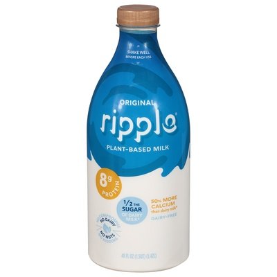 Ripple Foods Milk Dairy-Free Plant-Based Original 6/48 OZ [UNFI #1844117] [ebt] T