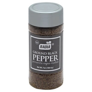 Badia Spices Black Pepper Ground 12/7 OZ [UNFI #0877043] [ebt]