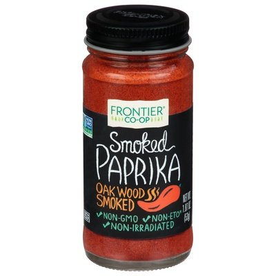 Frontier Nat Prod Co-Op Smoked Paprika Oak Wood Smoked 1.87 OZ [UNFI #1243286] [ebt]