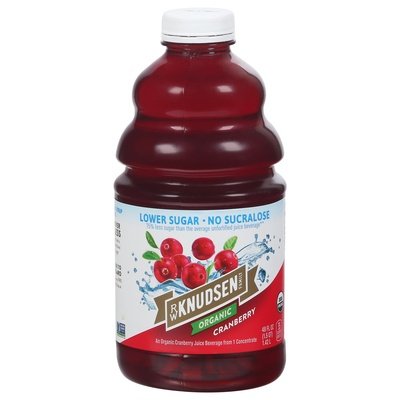 R W Knudsen Family Juice Beverage Organic Cranberry 8/48 OZ [UNFI #2941318] [ebt]