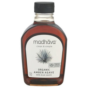 Madhava Amber Agave Organic 6/23.5 OZ [UNFI #1020395] [ebt] T