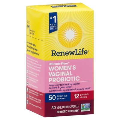 Renew Life Womens Vaginal Probiotic Vegetarian Capsules 6/30 VCAP [UNFI #2624047] T