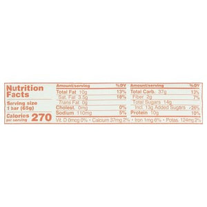 Gomacro Macrobar Salted Caramel + Chocolate Chips 12/2.3 OZ [UNFI #2795177] [ebt]