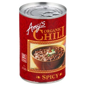Amys Chili Organic Spicy 12/14.7Oz [UNFI #0971242] [ebt]
