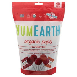 Yumearth Pops Organic Favorites 12/8.7 OZ [UNFI #1156660] [ebt] T