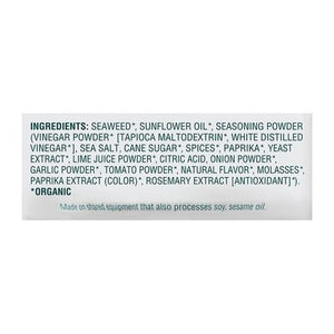 Gimme Seaweed Snacks Roasted Organic Chili Lime 12/.35 OZ [UNFI #2870285] [ebt]