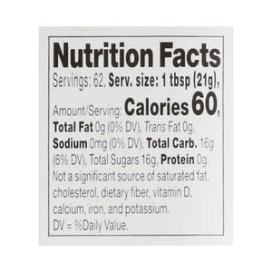 Madhava Light Agave Organic 4/46 OZ [UNFI #2138626] [ebt] T