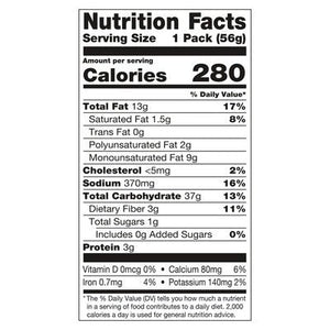 Late July Snacks Tortilla Chips Nacho Cheese 24/2 OZ [UNFI #2943108] [ebt]