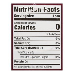 Nixie Sparkling Water Sparkling Water Black Cherry Lime 3/8/12 OZ [UNFI #2910727] [ebt] T