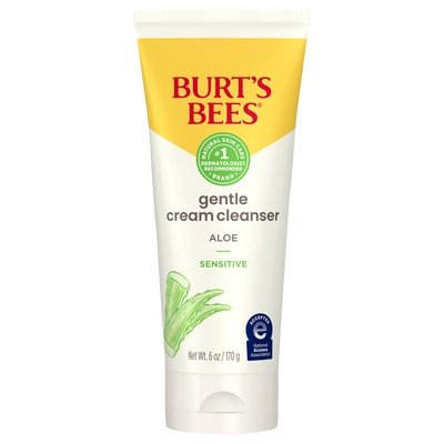 Burts Bees Cream Cleanser Gentle Sensitive Aloe 6 OZ [UNFI #2057651] T