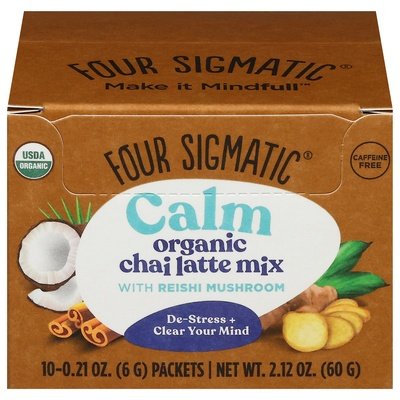 Four Sigmatic Chai Latte Mix With Reishi Mushroom Organic Calm 1/10 CT [UNFI #2288686] [ebt]