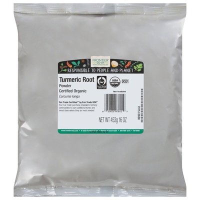 Frontier Nat Prod Co-Op Turmeric Root Powder 1 Lb [UNFI #0174151] [ebt]