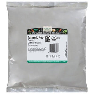Frontier Nat Prod Co-Op Turmeric Root Powder 1 Lb [UNFI #0174151] [ebt]