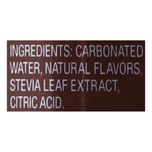 Zevia Soda Zero Sugar Ginger Root Beer 12/12 OZ [UNFI #2819258] [ebt] T