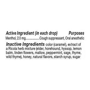 Ricola Cough Drops Honey Herb 12/24 PC [UNFI #2885820] [ebt] T